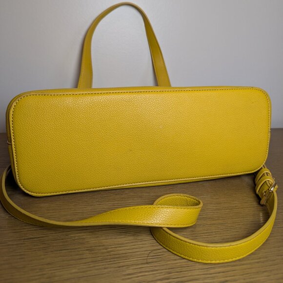 STEVE MADDEN BGRAMMER SATCHEL HAND BAG MUSTARD YELLOW TIK TOK VIRAL TRENDY - Picture 4 of 11